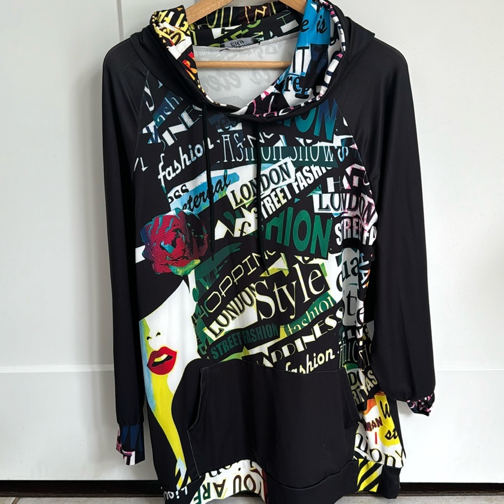 Lily by Firmiana pullover hoodie